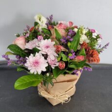 Pink Mist Posy